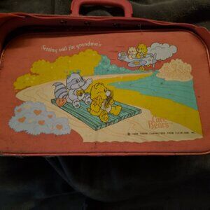 Vintage Carebears kids suitcase